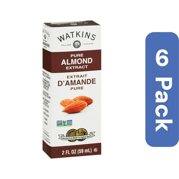 Watkins Pure Almond Extract 2 oz (Pack of 6)