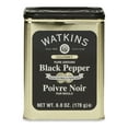 thumbnail image 1 of Watkins Pure Ground Black Pepper, 6 oz. tin (shelf-stable), 1 of 8
