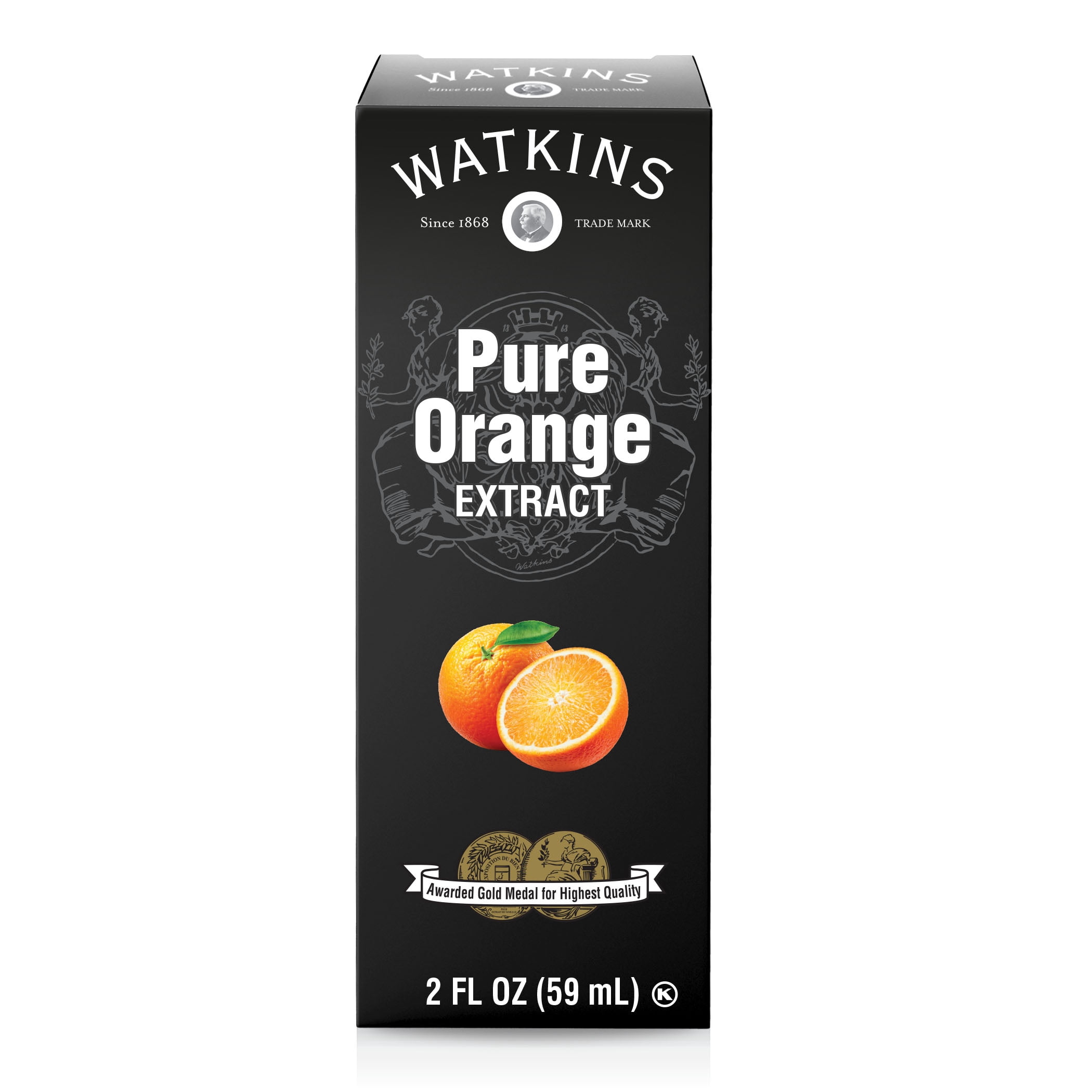 Watkins Pure Orange Extract, 2 fl oz (Plastic Container, Liquids)