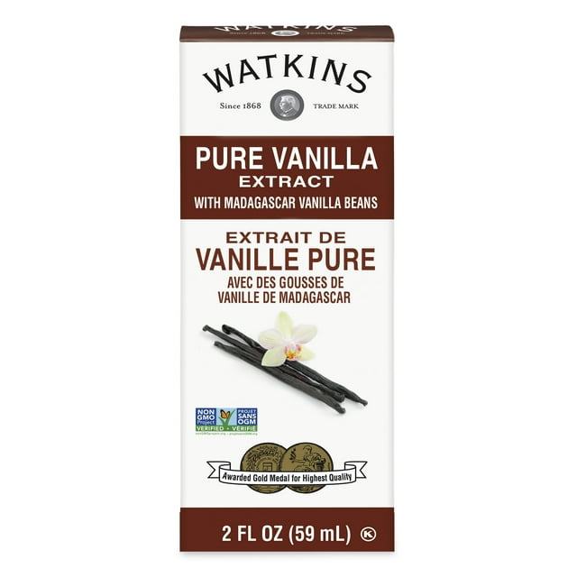 Watkins Pure Vanilla Extract, 2 fl. oz. (Liquid, Ambient, Plastic