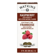 Watkins Raspberry Extract with Other Natural Flavors, 2 fl oz (Plastic container)