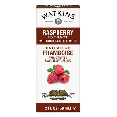 Watkins Raspberry Extract with Other Natural Flavors, 2 fl oz (Plastic container)