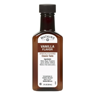 Watkins Vanilla Flavor, 2 fl oz (Baking Extract, Plastic Container)