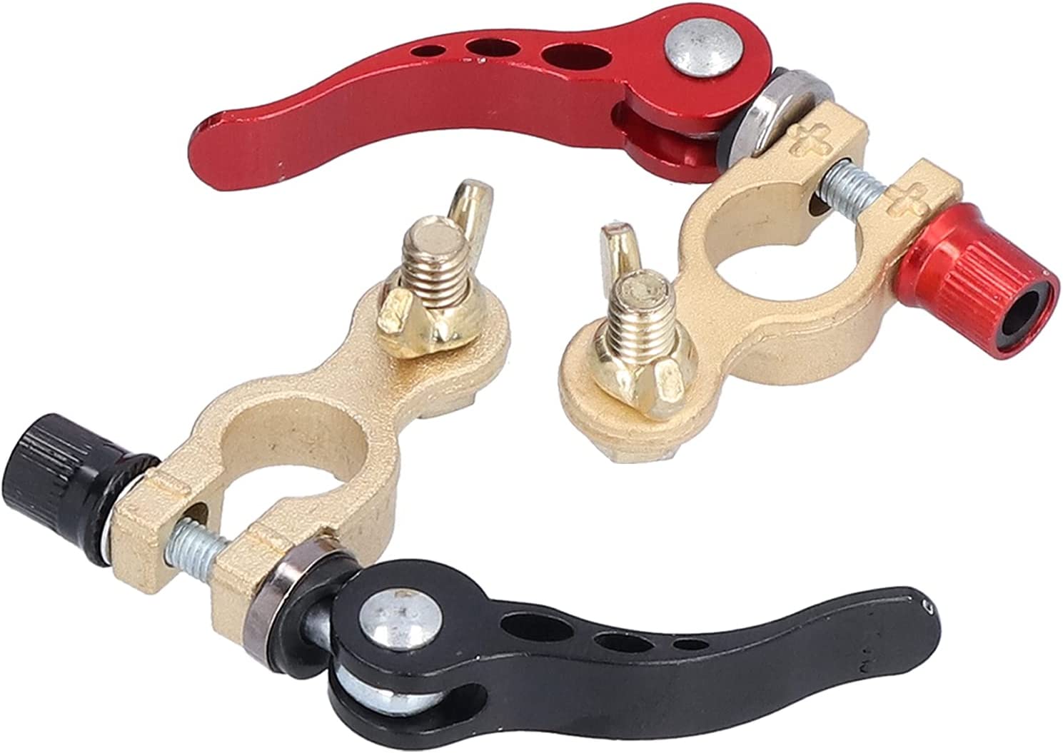 Watris Veiyi Battery Terminal Connectors, 2PCS Positive Negative Car