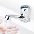 thumbnail image 1 of Watris Veiyi Faucets Grip, ABS Water Tap, Cold Water Faucet, Bathroom Basin Kitchen Sink Accessories G1/2(20mm)(Diamond), 1 of 7