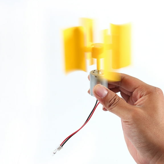 Watris Veiyi Vertical Wind Generator, DC 0.1V-5.5V 100-6000RPM Wind Generator Kit, Breeze Electricity Generator For DIY,Power Generation,Electricity Generator