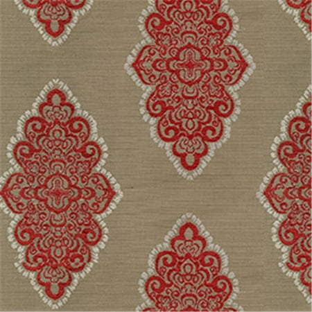Watson 14 Medallion Design Woven Jacquard Fabric, Primrose