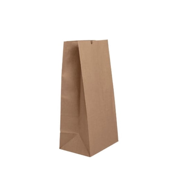 Watson Distributing 10 Lb Brown Paper Bag 6-5/16" x 4-3/16" x 13-3/8" 500/Case
