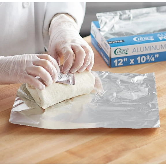 Watson Distributing 12" X 10-3/4" Food Service Interfolded Pop-Up Foil Sheets 200/Box