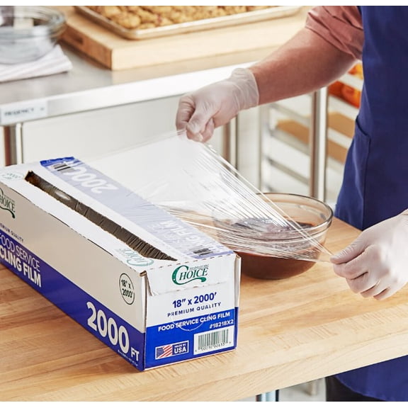 Watson Distributing 18" X 2000' Foodservice Film With Serrated Cutter