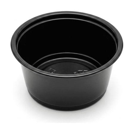 Watson Distributing 2 Oz Portion Cup Black Pp 2500/Case