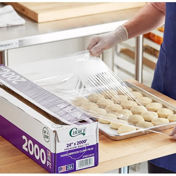 Watson Distributing 24" X 2000' Food Service Film With Serrated Cutter