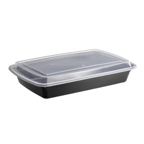 Watson Distributing 58 Oz Rectangular Microwaveable Container With Lid 150 Sets/Case