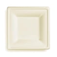 thumbnail image 1 of Watson Distributing 6" Disposable Plate Square Bagasse 400 Count, 1 of 4