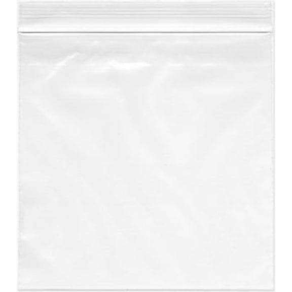 Watson Distributing 6" x 6" Sandwich Bag 1.2 Mil Clear Zip Top 1000/Case
