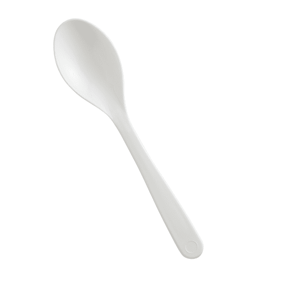 Watson Distributing Heavy Weight Plastic Spoon Pla Ivory 500/Case