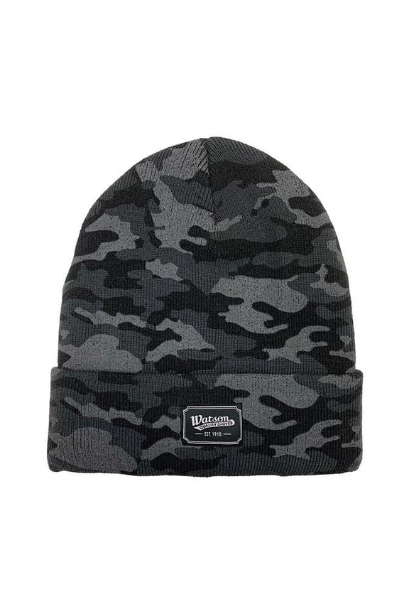 Beanie Grey Camo One Size Fits Most
