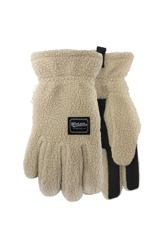 L Polyester Lady Baa Baa Cream Cold Weather Gloves
