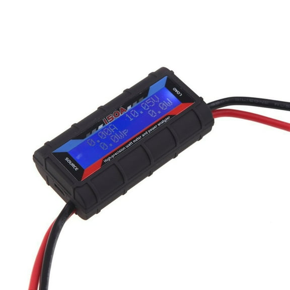 Watt Meter Portable 150A Digital Electrical Motor Power Analyzers Voltmeter Ammeter Reusable Backlight Ammeter Tester