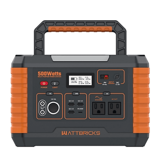 WattBricks 500W Portable Power Station