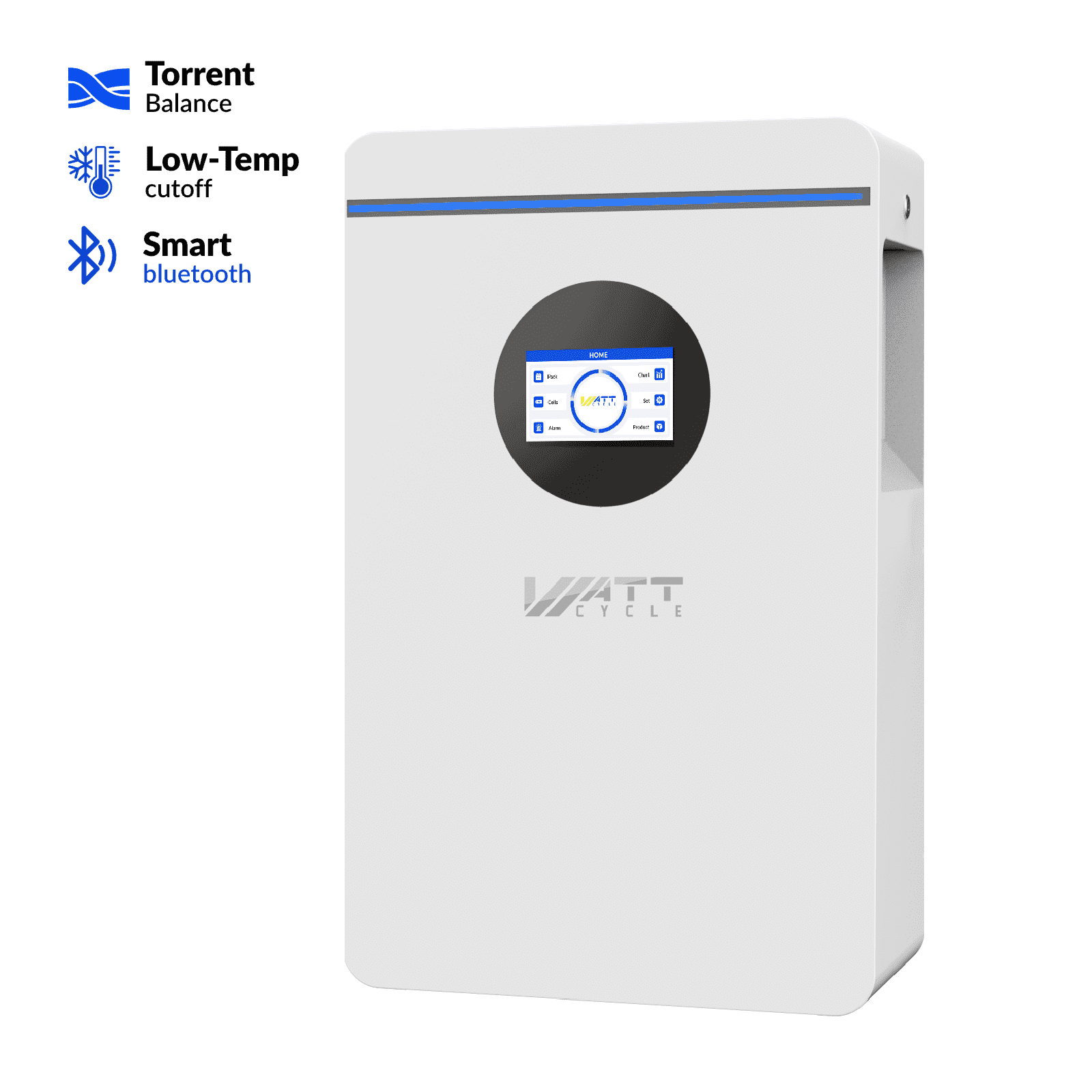 WattCycle 48V 12kW Hybrid Inverter All-in-one,24kW Dual MPPT Support 9000W Solar Input,120/240V Split-Phase,Parallel 6 Units UL certification,Perfected for Off-Grid Systems,Home Storage,RVs