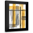 thumbnail image 1 of Wattes, Eva 10x14 Black Modern Framed Museum Art Print Titled - Golden Criss Cross, 1 of 5