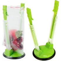 Wattne Adjustable Non-Slip Bag Clips, Kitchen Gadget, Bag Holder (2 Pack)