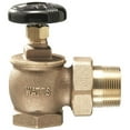 thumbnail image 1 of Watts 0067451 Preminum Angle Radiator Valves 3/4 in Bronze, 1 of 1