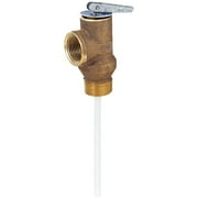 Watts Water Technologies Pressure Relief Valve DP-1L Automatic Bronze - 0.5 In   Residential Use, Standard Application