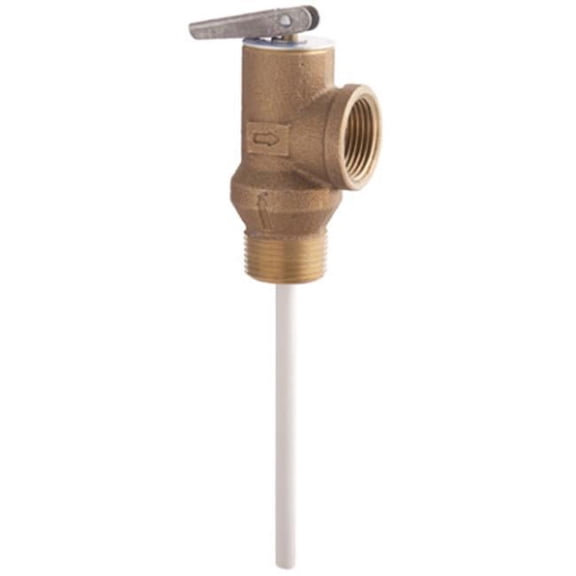 Watts 0121344 Series LF100XL 3/4 in. Copper Alloy MNPT x FNPT 175# 210 Relief Valve