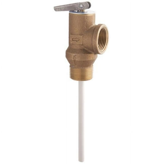 Watts 0121344 Series LF100XL 3/4 in. Copper Alloy MNPT x FNPT 175# 210 Relief Valve
