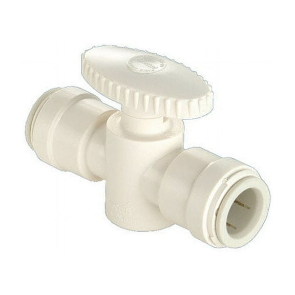 Watts 3539-10/P-650 Stop Valve, 1/2 in Sweat, Plastic