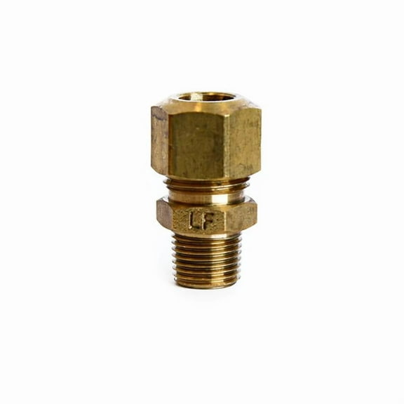 Watts 4016900 0.625 x 0.125 in. MPT Compression Brass Connector - Pack of 5