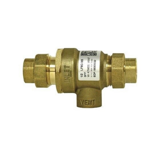 Watts 9D M3 1/2" Dual Check Valves with Intermediate Atmospheric Vent