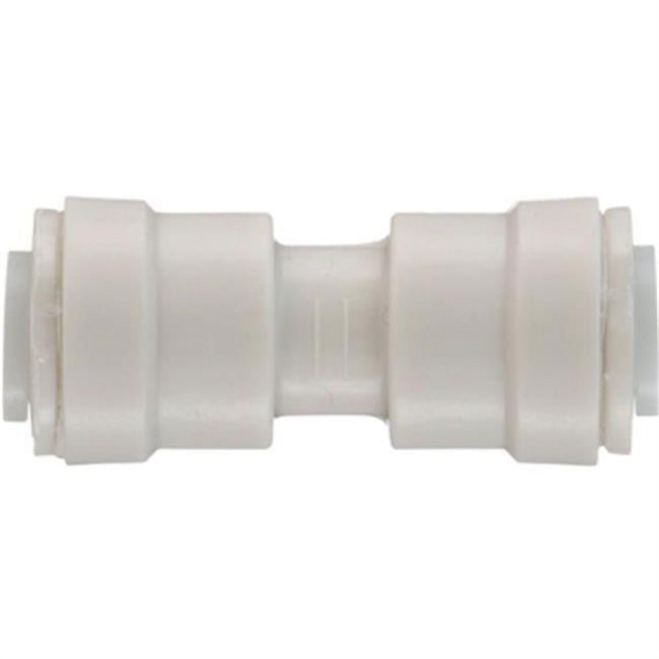 Watts Aqualock 1/4 In. x 1/4 In. PushtoConnect Plastic Coupling PL3000
