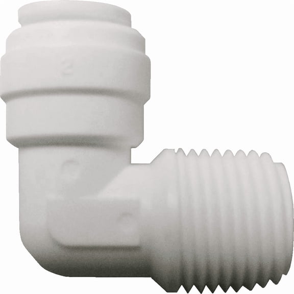 Watts Aqualock 90 Deg. Plastic Elbow - Single Pack Residential Use, Standard Application
