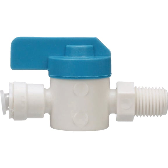 Watts Brass & Tubular #PL-3012 1/4x1/4MPT QC Str Valve