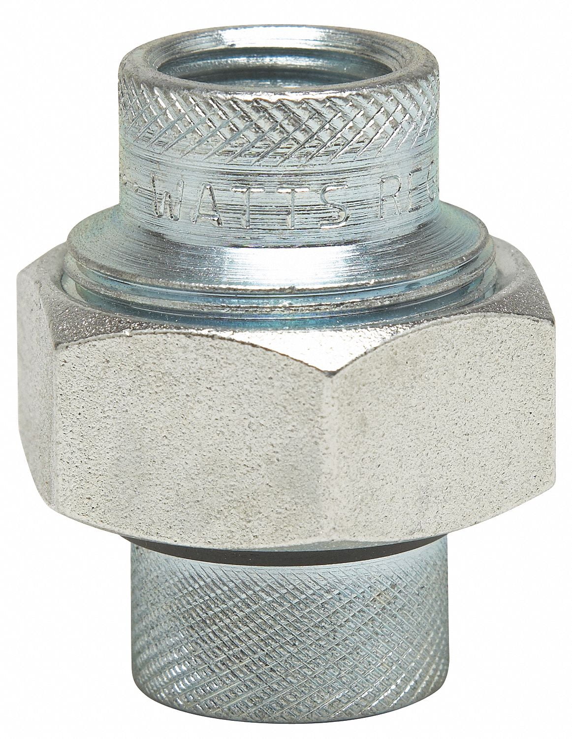 1/2" Zinc-Plated Galvanized Steel Dielectric Union Fitting
