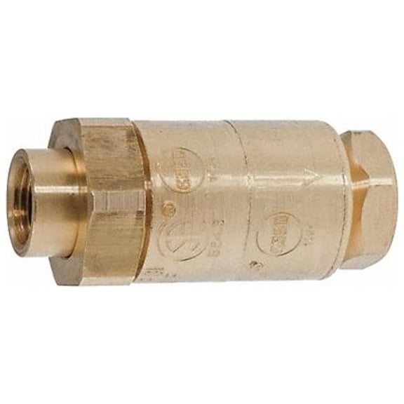 Watts Dual Check Valve,Bronze,3/8",FNPT 3/8 LF7