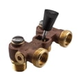 thumbnail image 1 of Watts Duo-Cloz Washing Machine Valve - 3/4 In. MPT x 1/2 In. Sweat Brass, 1 of 3