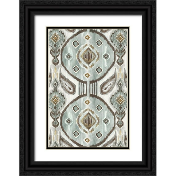 Watts, Eva 11x14 Black Ornate Wood Framed with Double Matting Museum Art Print Titled - Darmada Tiles