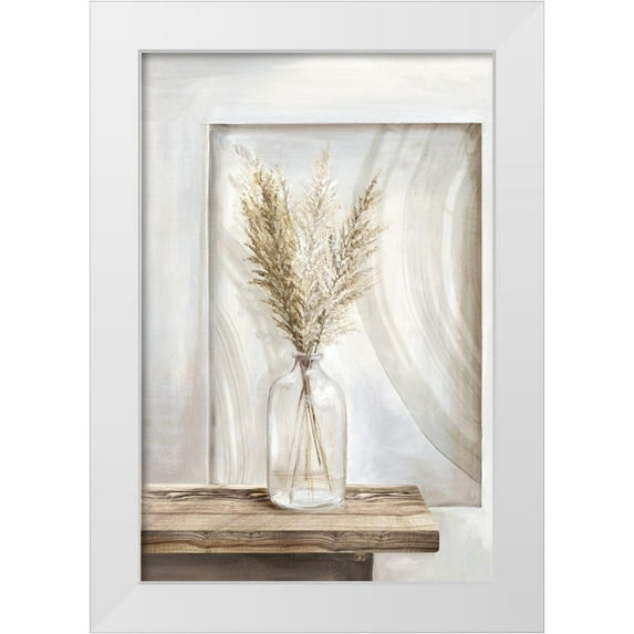 Watts, Eva 11x14 White Modern Wood Framed Museum Art Print Titled - Dry Pampas Grass I