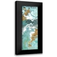 thumbnail image 1 of Watts, Eva 11x24 Black Modern Framed Museum Art Print Titled - Green Marble II, 1 of 5