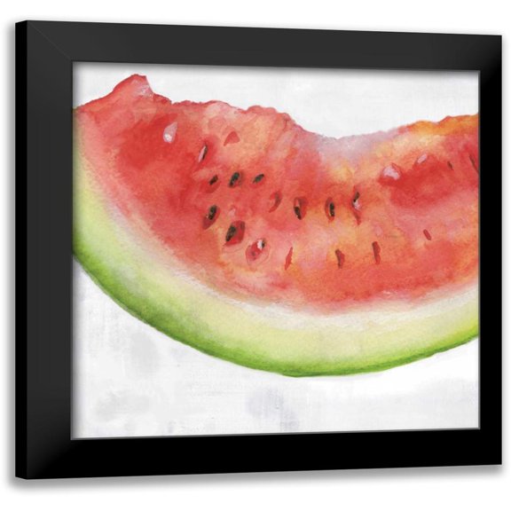 Watts, Eva 12x12 Black Modern Framed Museum Art Print Titled - Fruit III