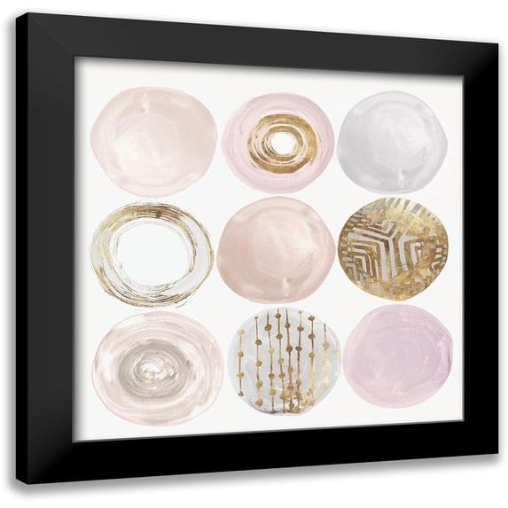 Watts, Eva 12x12 Black Modern Framed Museum Art Print Titled - Remixed Air