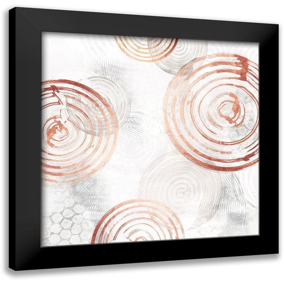 Watts, Eva 12x12 Black Modern Framed Museum Art Print Titled - Spinning II