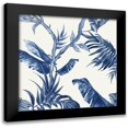 thumbnail image 1 of Eva Watts 12x12 Black Modern Wood Framed Wall Art Titled - Tropical Paradiso I, 1 of 5
