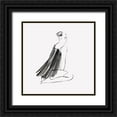thumbnail image 1 of Watts, Eva 12x12 Black Ornate Wood Framed with Double Matting Museum Art Print Titled - Leanna I, 1 of 4