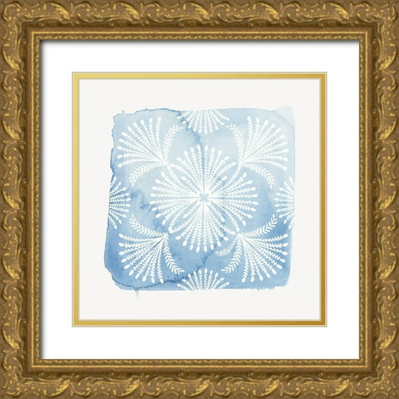 Watts, Eva 12x12 Gold Ornate Wood Framed with Double Matting Museum Art Print Titled - Blume