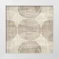 thumbnail image 1 of Watts, Eva 12x12 White Modern Wood Framed Museum Art Print Titled - Organic Circles I, 1 of 4
